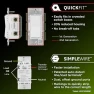 Thumbnail 800 Series Z-Wave On/Off Paddle Switch — Smart Switch, Enbrighten