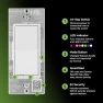 Thumbnail 800 Series Z-Wave On/Off Paddle Switch — Smart Switch, Enbrighten
