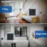 Thumbnail Digital Dimmer Light Switch for 300W Dimmable LED/CFL and 600W Incandescent/Halogen, Single Pole/3-Way LED Slide Dimmer,... — Smart Switch, ELEGRP