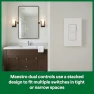 Thumbnail LED+ Dual Dimmer and Switch — Smart Switch, Lutron