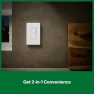 Thumbnail LED+ Dual Dimmer and Switch — Smart Switch, Lutron