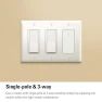 Thumbnail Light Switch (Matter) 2-Pack — Smart Switch, EVE