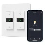 Thumbnail Smart Dimmer Switch 2-Gang Digital Display — Smart Switch, Milfra