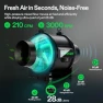 Thumbnail Inline Duct Fan & Temperature Humidity Controller — Smart Fan, VIVOSUN