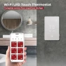 Thumbnail LED Smart Heated Floor Thermostat - WiFi & Touchscreen - 120/240V - Programmable with Voice Control - UWG5-4999 with... — Smart Thermostat, Warming Systems