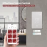 Thumbnail LED Smart Heated Floor Thermostat - WiFi & Touchscreen - 120/240V - Programmable with Voice Control - UWG5-4999 with... — Smart Thermostat, Warming Systems