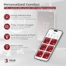 Thumbnail LED Smart Heated Floor Thermostat - WiFi & Touchscreen - 120/240V - Programmable with Voice Control - UWG5-4999 with... — Smart Thermostat, Warming Systems