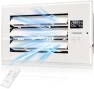 Thumbnail Register Booster Fan - 4'' x 12'' Opening with Adjustable Louver — Smart Fan, VIVOHOME