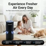 Thumbnail Small Ionic Air Purifier for Home & Bedroom – Silent HEPA Filter – Covers 250 Sq Ft – For Pet Hair, Smoke, Dust, Odors &... — Air Purifier, Lab Charge