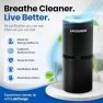 Thumbnail Small Ionic Air Purifier for Home & Bedroom – Silent HEPA Filter – Covers 250 Sq Ft – For Pet Hair, Smoke, Dust, Odors &... — Air Purifier, Lab Charge