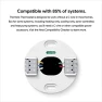 Thumbnail Smart Thermostat for Home - Programmable WiFi Thermostat - Sand (Renewed) — Smart Thermostat, Google Nest