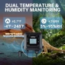 Thumbnail Smart WiFi Temperature and Humidity Controller with Timer Outlet — Smart Thermostat, briidea