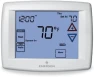 Thumbnail Touchscreen 7-Day Programmable Thermostat — Smart Thermostat, White-Rodgers