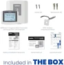 Thumbnail Wi-Fi Programmable Touchscreen Thermostat with IAQ Control — Smart Thermostat, AprilAire