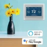 Thumbnail Wi-Fi Smart Color Thermostat + Wall Plate — Smart Thermostat, Honeywell