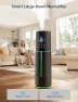 Thumbnail 10L/2.64 Gal Humidifier for Large Room 600ft² 60H Runtime 24H Timer Auto Mode APP & Remote Control Top Fill Diffuser... — Humidifier, let'me