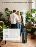 Thumbnail 10L/2.64 Gal Humidifier for Large Room 600ft² 60H Runtime 24H Timer Auto Mode APP & Remote Control Top Fill Diffuser... — Humidifier, let'me