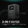 Thumbnail 2-in-1 Smart Timer Outlet Dual Outlet App Control Custom Programmable 12 On/Off for Home Office and Plant Growth Use — Smart Plug, Mars Hydro
