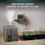 Thumbnail 2-in-1 Smart Timer Outlet Dual Outlet App Control Custom Programmable 12 On/Off for Home Office and Plant Growth Use — Smart Plug, Mars Hydro