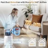 Thumbnail Air Purifier for Home Large Room Covers up to 1800 Ft², VisionAir 20dB Sleep Mode for Bedroom, with Real-Time AQI &... — Air Purifier, FreAire