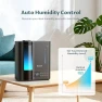 Thumbnail Humidifier for Bedroom, Warm & Cool Mist for Large Room, Top Fill Ultrasonic, Humidity Sensor, Essential Oil, 60H... — Humidifier, BREEZOME