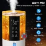 Thumbnail Humidifiers for Bedroom - Quiet Top Fill Cool & Warm Mist Humidifier Large Room with Humidistat — Humidifier, GloryAir
