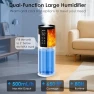 Thumbnail Humidifiers for Bedroom - Quiet Top Fill Cool & Warm Mist Humidifier Large Room with Humidistat — Humidifier, GloryAir