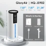 Thumbnail Humidifiers for Bedroom - Quiet Top Fill Cool & Warm Mist Humidifier Large Room with Humidistat — Humidifier, GloryAir