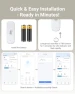 Thumbnail Smart WiFi Temperature Humidity Monitor — Humidifier, Drusine