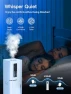 Thumbnail Top Fill Quiet Ultrasonic Cool Mist Humidifier — Humidifier, Zeova