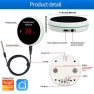 Thumbnail WiFi Smart Thermometer with Waterproof Probe — Smart Thermometer, Gaoducash