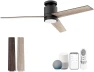 Thumbnail 52” Smart Flush Mount Ceiling Fan with Lights and Remote — Smart Fan, Lorpies