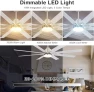 Thumbnail 66 Inch Smart Ceiling Fan with Light — Smart Fan, Sofucor