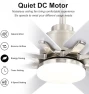 Thumbnail 66 Inch Smart Ceiling Fan with Light — Smart Fan, Sofucor