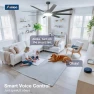 Thumbnail 72 Inch Smart Ceiling Fan with Lights — Smart Fan, Amico