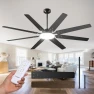 Thumbnail 72 Inch Smart Ceiling Fan with Lights — Smart Fan, Amico