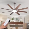 Thumbnail 72 Inch Smart Ceiling Fan with Lights — Smart Fan, Amico