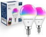 Thumbnail E12 Smart Light Bulbs 50W Equiv., G16.5 RGBCW Candelabra Chandelier Ceiling Fan Smart Bulb — Smart Light Bulb, Lightinginside