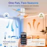 Thumbnail Smart Ceiling Fan with Lights and Remote — Smart Fan, GentleBreeze