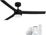 Thumbnail Smart Ceiling Fan with Lights and Remote — Smart Fan, cumilo