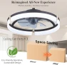 Thumbnail Smart Ceiling Fan with Lights Remote — Smart Fan, DIAMONDFORGE