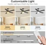 Thumbnail Smart Ceiling Fan with Lights — Smart Fan, cumilo