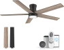 Thumbnail Smart Low Profile Ceiling Fan with Light — Smart Fan, Lorpies