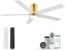 Thumbnail Smart Low Profile Ceiling Fan with Light — Smart Fan, Lorpies