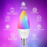 Thumbnail 6 Pack E12 Smart LED Light Bulbs — Smart Light Bulb, Avatar Controls