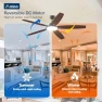 Thumbnail 60 inch Smart Ceiling Fan with Lights — Smart Fan, Amico