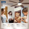 Thumbnail 60 inch Smart Ceiling Fan with Lights — Smart Fan, Amico