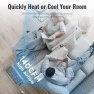 Thumbnail Register Booster Fan for 4" x 12" Holes — Smart Fan, SANYCASA