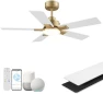 Thumbnail Smart Ceiling Fan with Lights — Smart Fan, Hoenofly