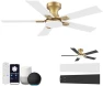 Thumbnail Smart Ceiling Fan with Lights — Smart Fan, Hoenofly